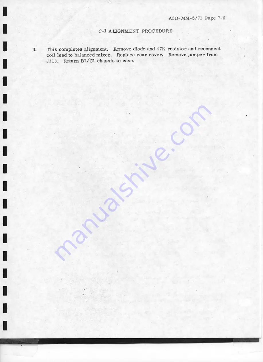 F.G. Mason Engr A-3B Service Manual Download Page 70