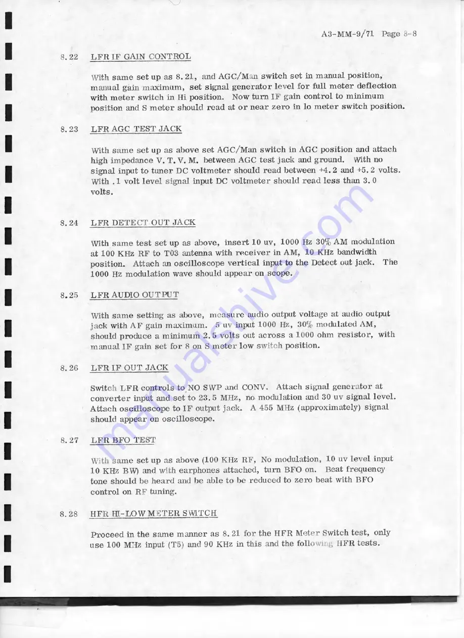 F.G. Mason Engr A-3B Service Manual Download Page 81