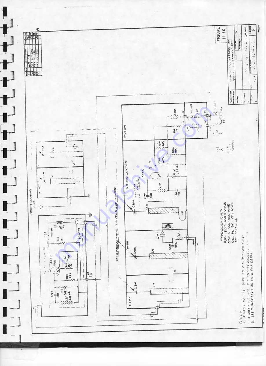 F.G. Mason Engr A-3B Service Manual Download Page 85