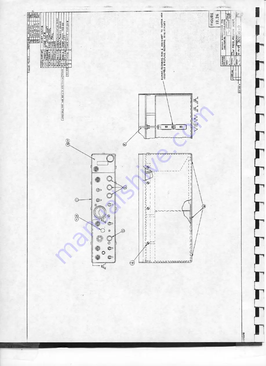 F.G. Mason Engr A-3B Service Manual Download Page 121