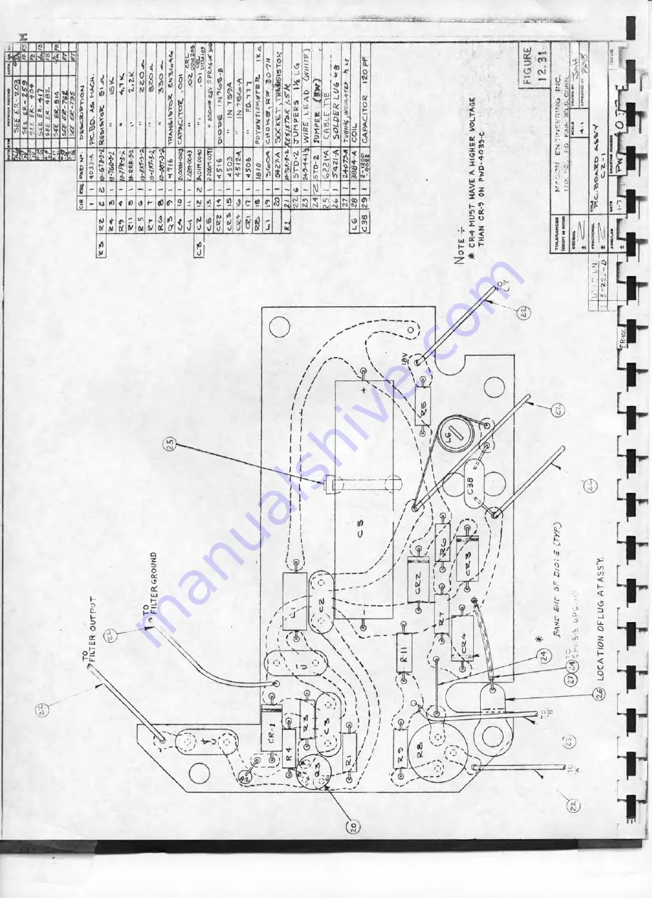 F.G. Mason Engr A-3B Service Manual Download Page 129