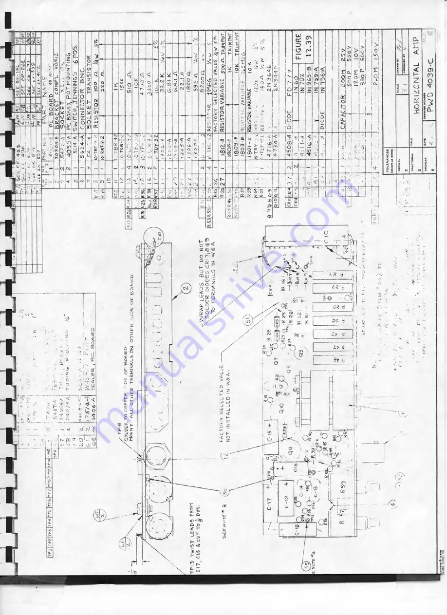 F.G. Mason Engr A-3B Service Manual Download Page 137