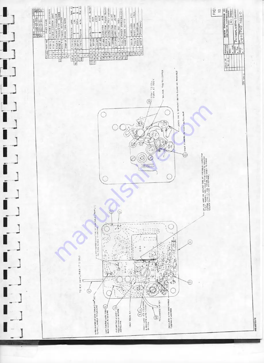 F.G. Mason Engr A-3B Service Manual Download Page 150