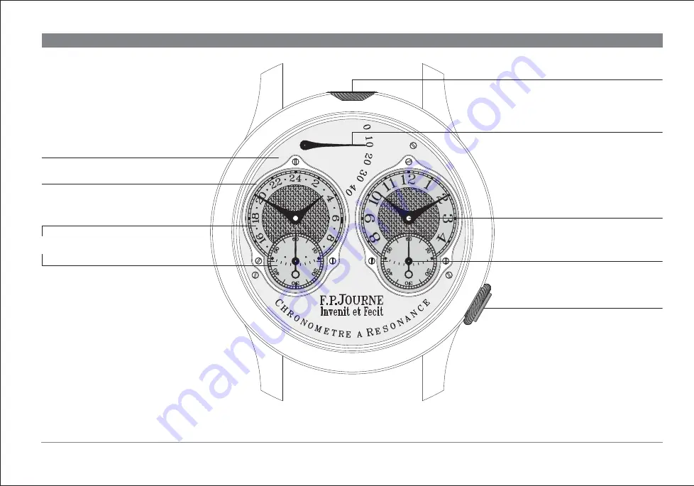 F.P. Journe Invenit et Fecit Chronometre a Resonance Скачать руководство пользователя страница 13