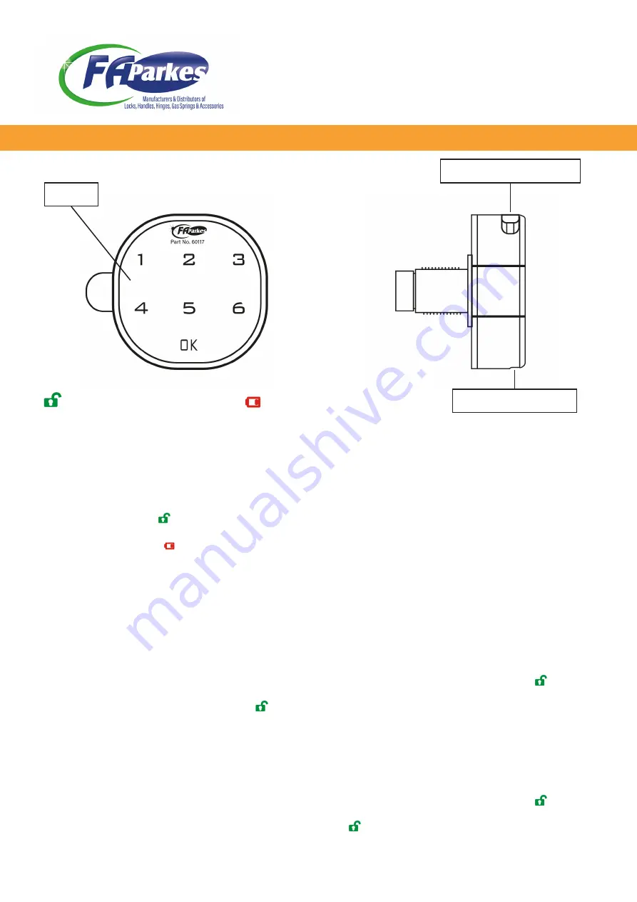 FA Parkes 60117 Instruction Manual Download Page 1