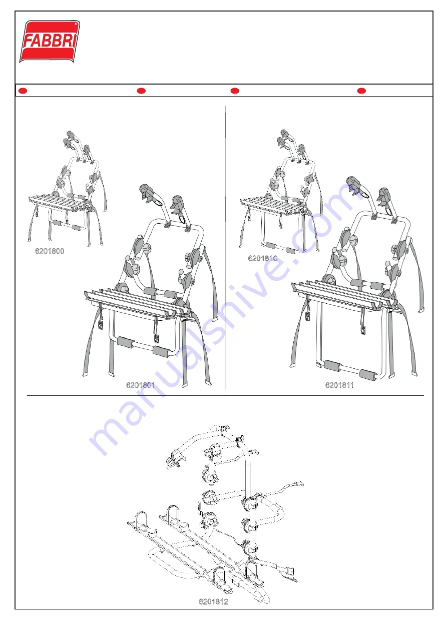 FABBRI PORTATUTTO 6201800 Instructions Manual Download Page 1