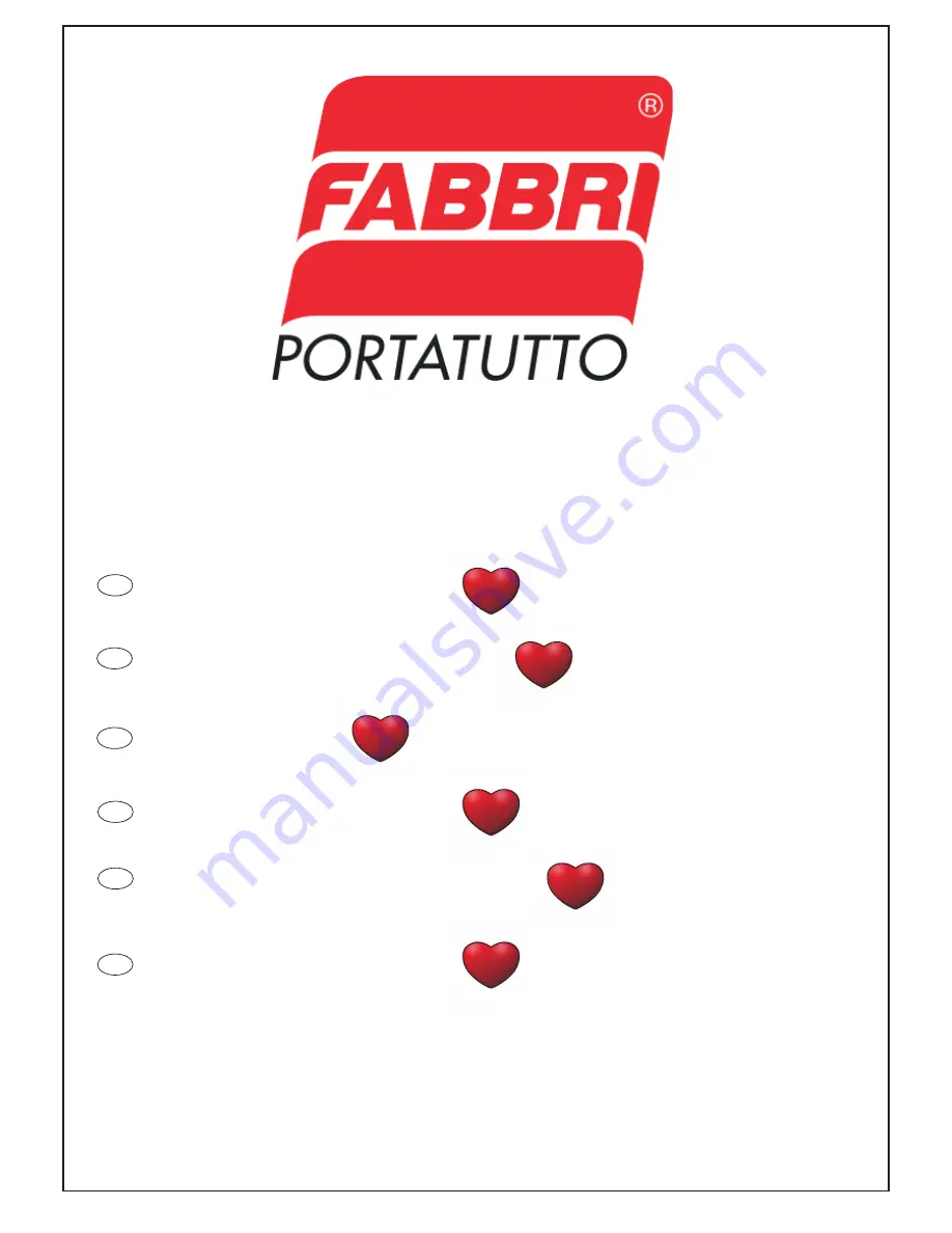 Fabbri Cubo 360 Assembly Instructions Manual Download Page 6