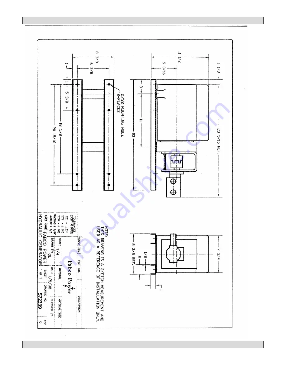 Fabco Power HYDRO 500E-50HZ Скачать руководство пользователя страница 13