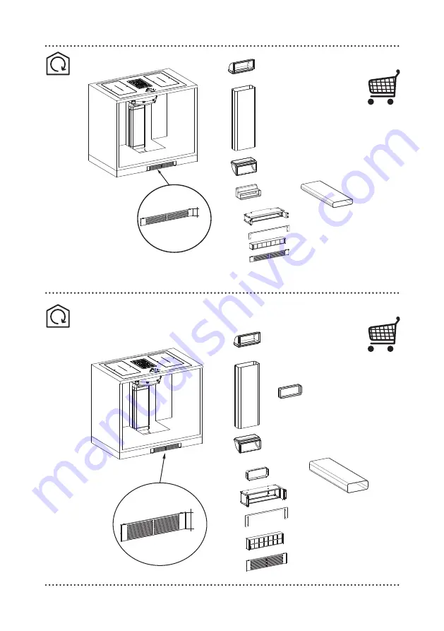 FABER S.p.A. GALILEO SMART BK GLASS A830 Скачать руководство пользователя страница 8