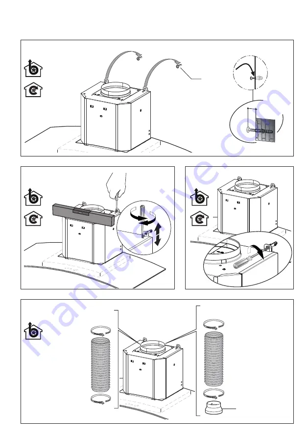 FABER S.p.A. RAY Installation Manual Download Page 8