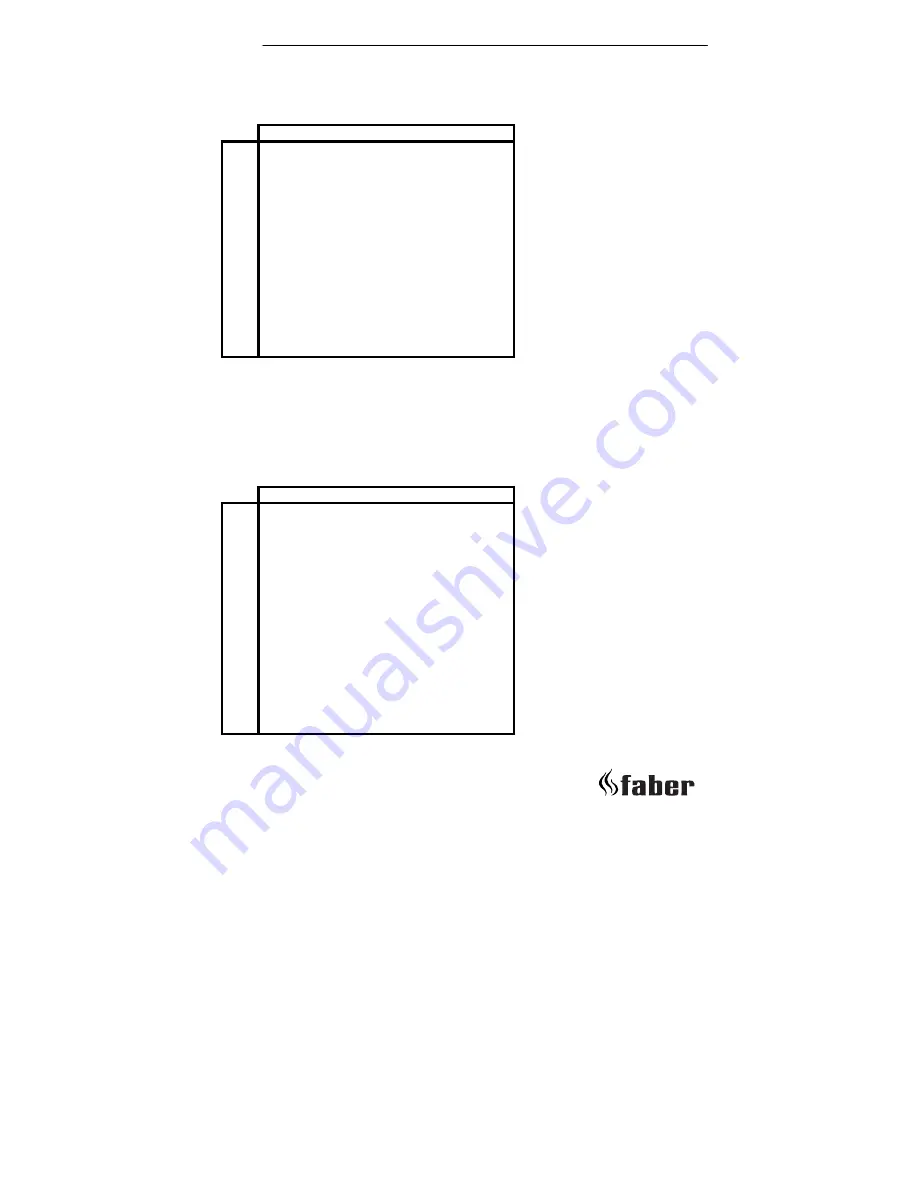 Faber BF80S Installation Manual And User'S Manual Download Page 14