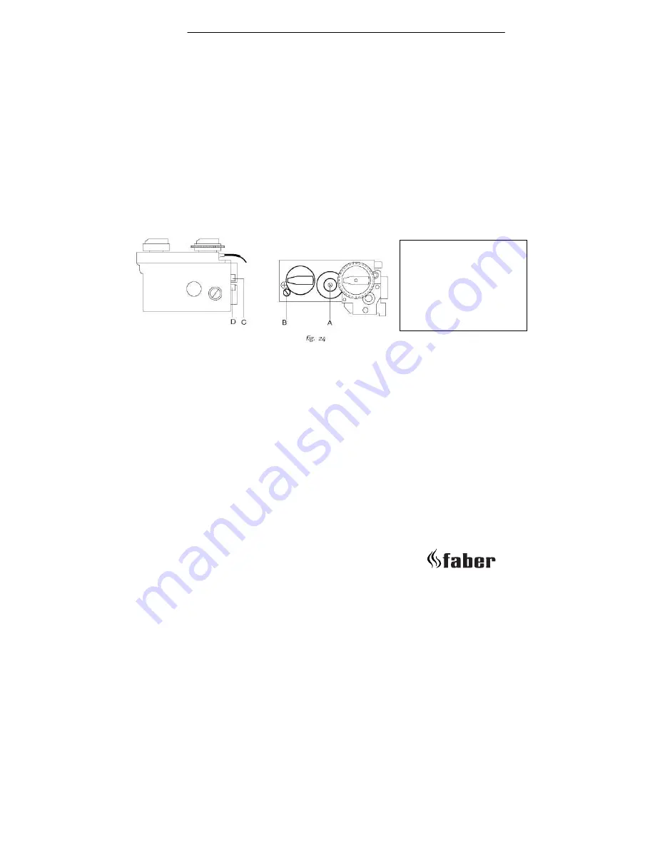 Faber BF80S Installation Manual And User'S Manual Download Page 34