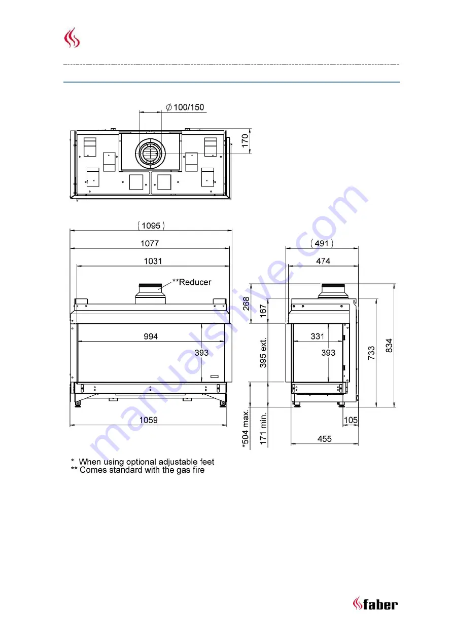 Faber Duet L Smart Installation Manual Download Page 33