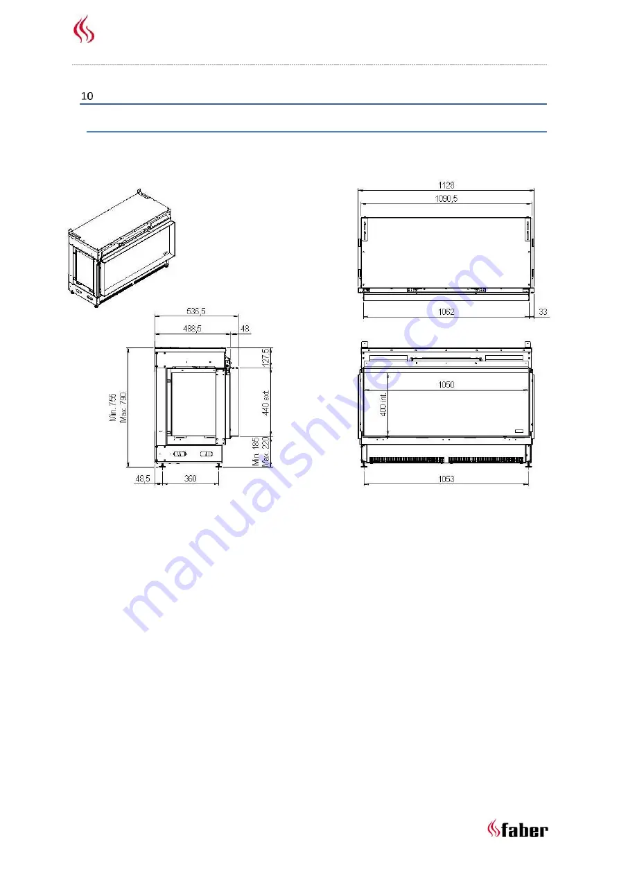 Faber e-MatriX 1050/400 I Installation Manual Download Page 19