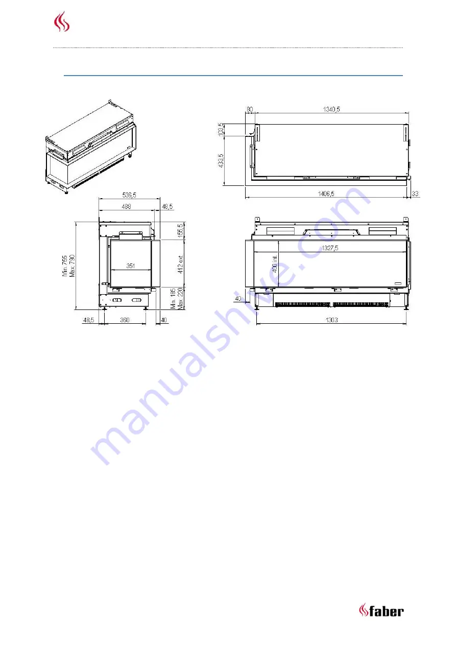 Faber e-MatriX 1050/400 I Installation Manual Download Page 24