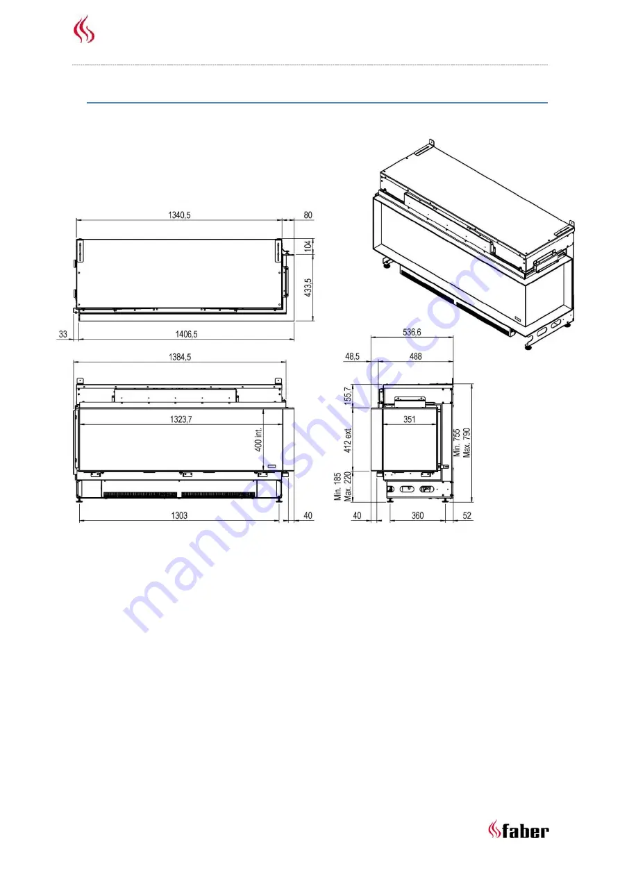 Faber e-MatriX 1050/400 I Installation Manual Download Page 25