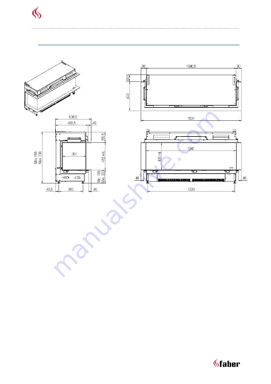 Faber e-MatriX 1050/400 I Installation Manual Download Page 26