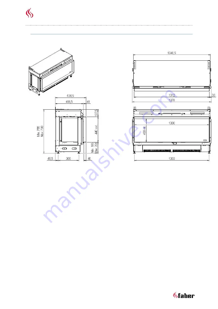 Faber e-MatriX 1050/400 I Installation Manual Download Page 76