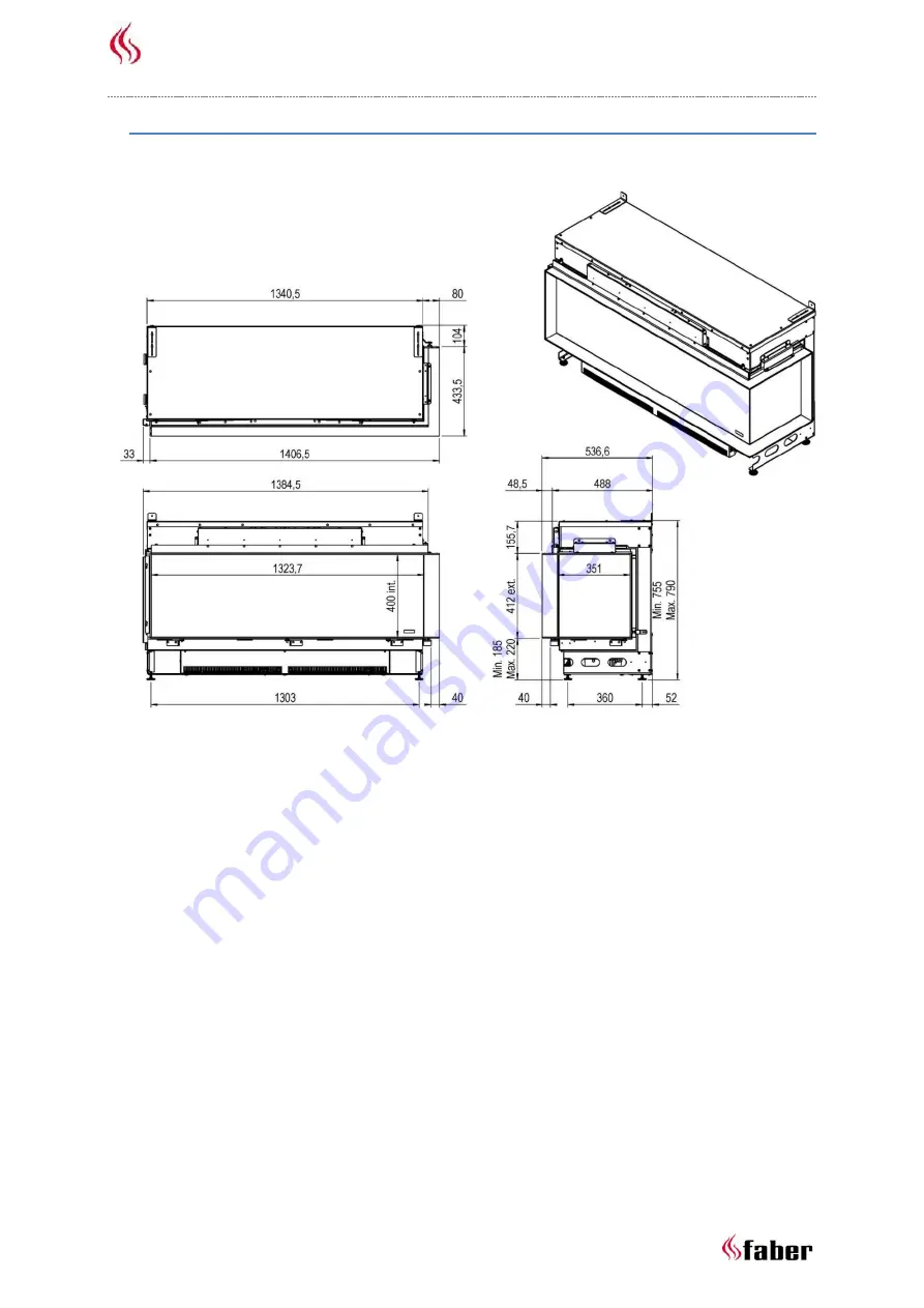 Faber e-MatriX 1050/400 I Installation Manual Download Page 107