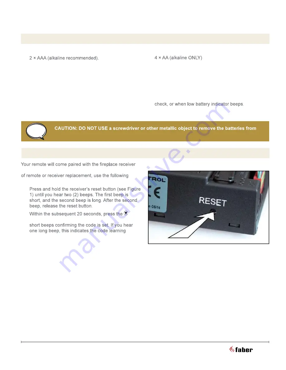 Faber FMG3326F-LP Instruction Manual Download Page 24