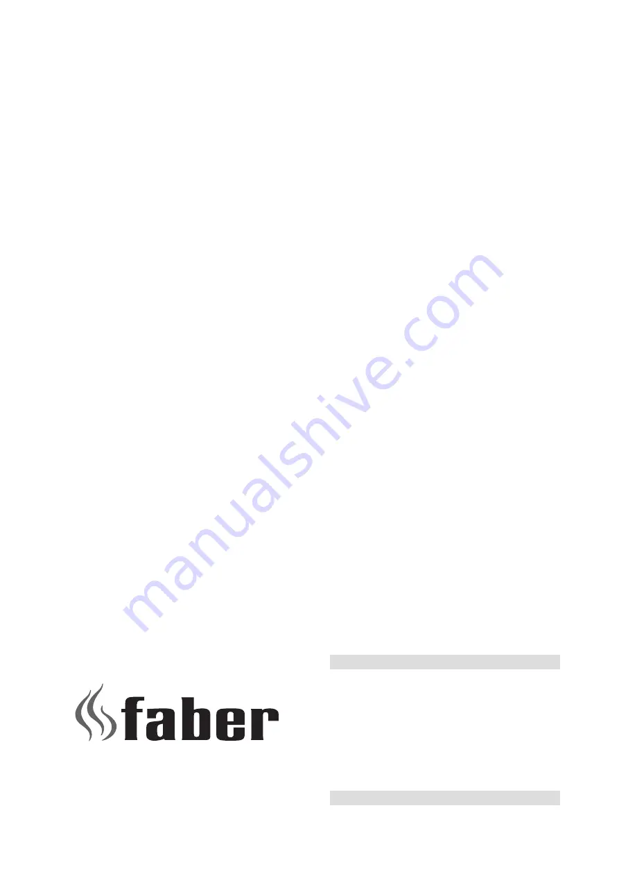 Faber I.T.C. User Manual Download Page 32