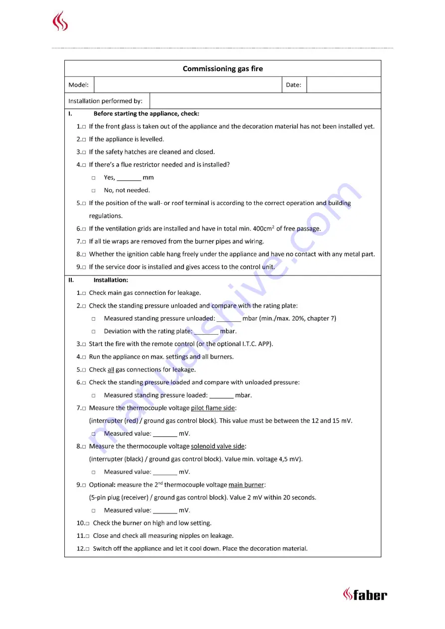 Faber JELLING Installation Manual Download Page 3