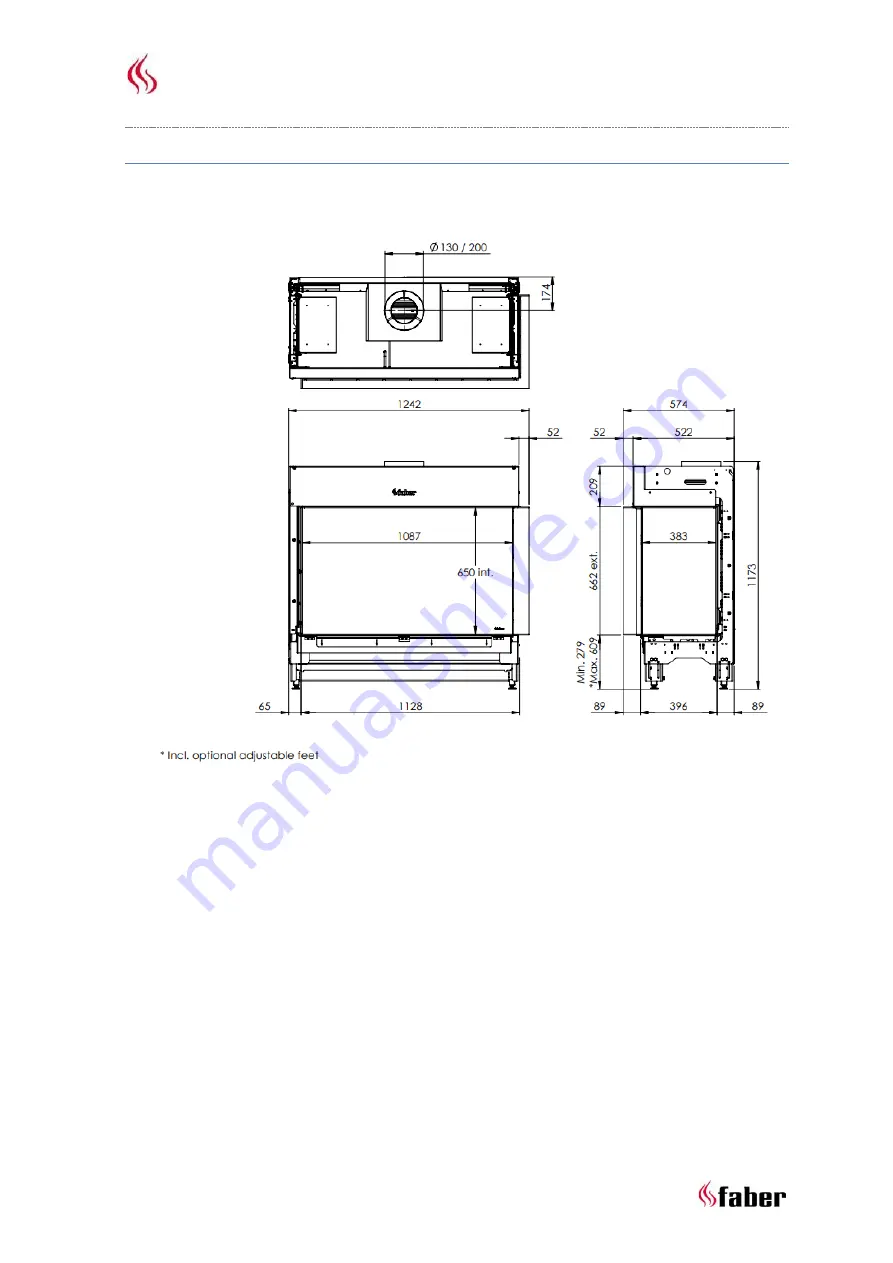 Faber MatriX 1050/500 I Installation Manual Download Page 35