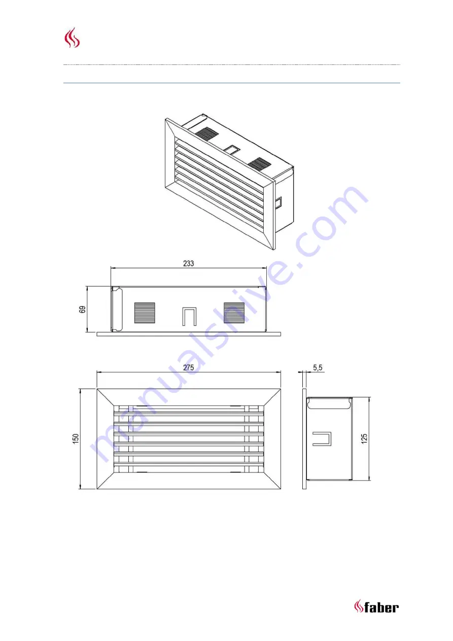 Faber MatriX 1050/500 I Installation Manual Download Page 39