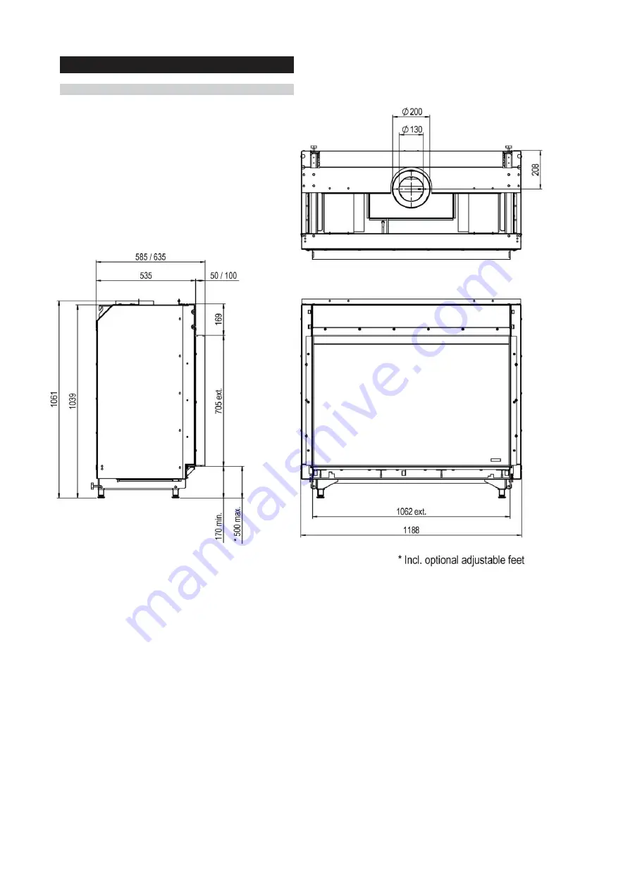 Faber MatriX 1050/650-I Installation Instructions Manual Download Page 30