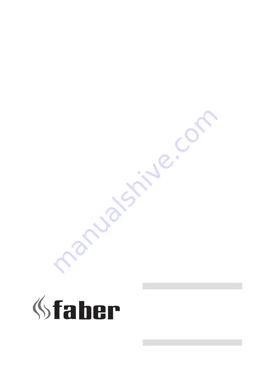 Faber MatriX 1050/650-I Installation Instructions Manual Download Page 41