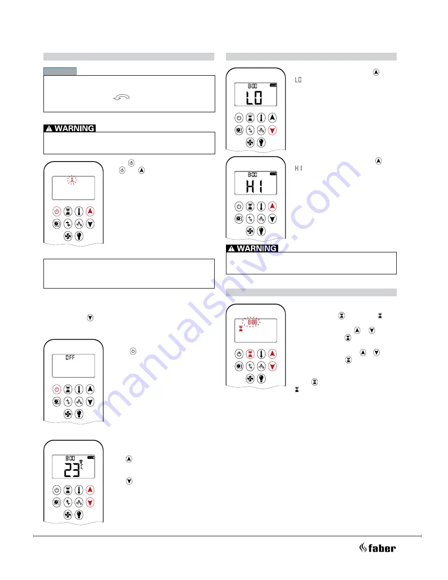 Faber MatriX 3326 Series Instruction Manual Download Page 20