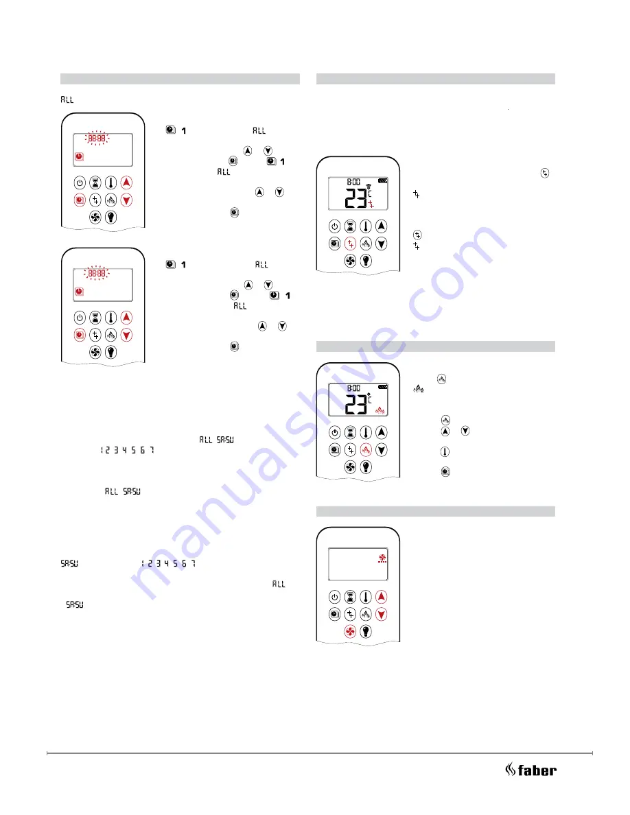 Faber MatriX 3326 Series Instruction Manual Download Page 22