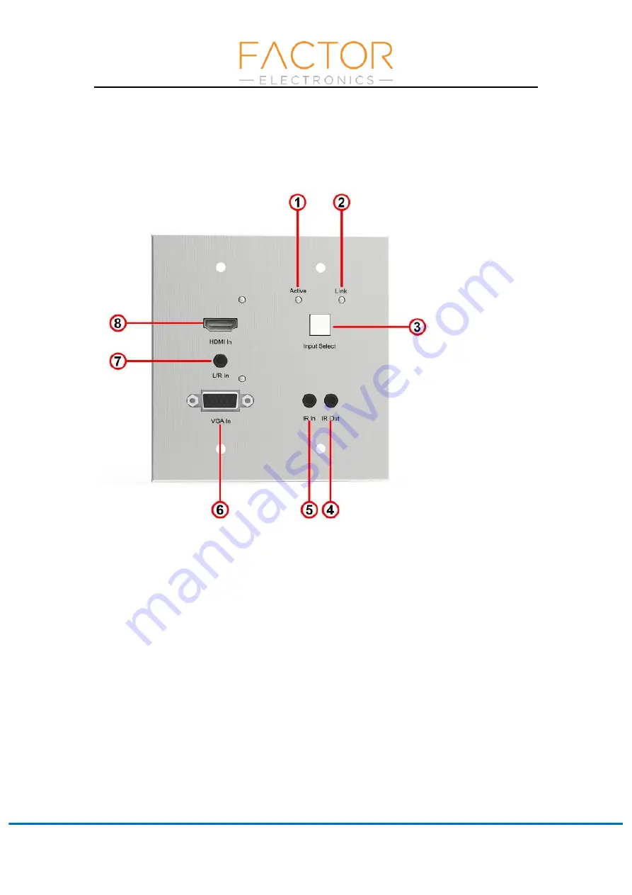 Factor Electronics HD100BaseT-In-Wall-Balun Скачать руководство пользователя страница 5