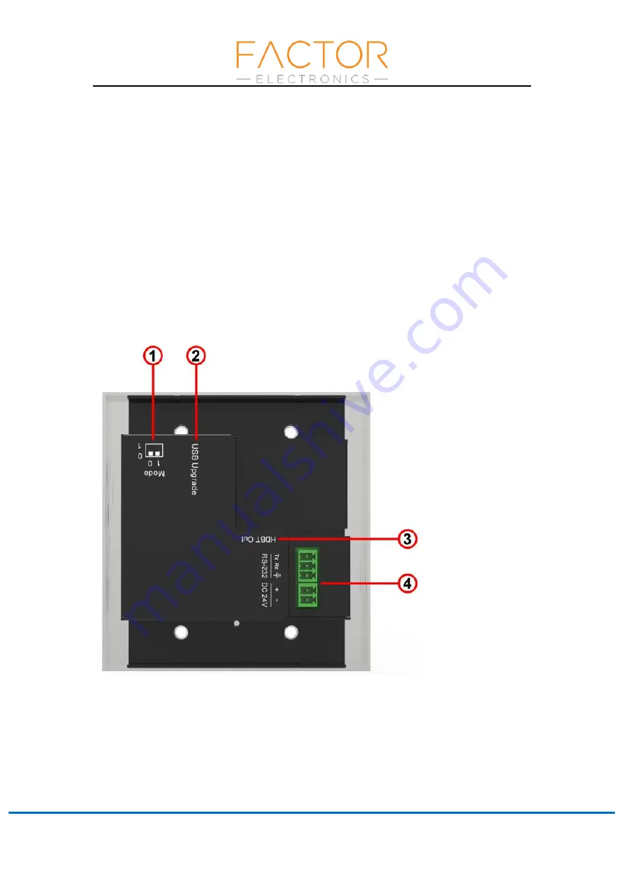 Factor Electronics HD100BaseT-In-Wall-Balun Скачать руководство пользователя страница 6