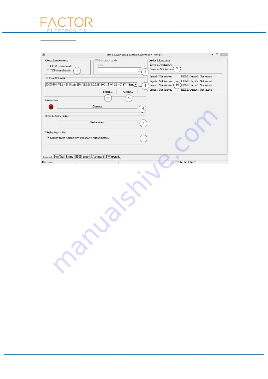 Factor Electronics HDBaseT-4x4Matrix Скачать руководство пользователя страница 15