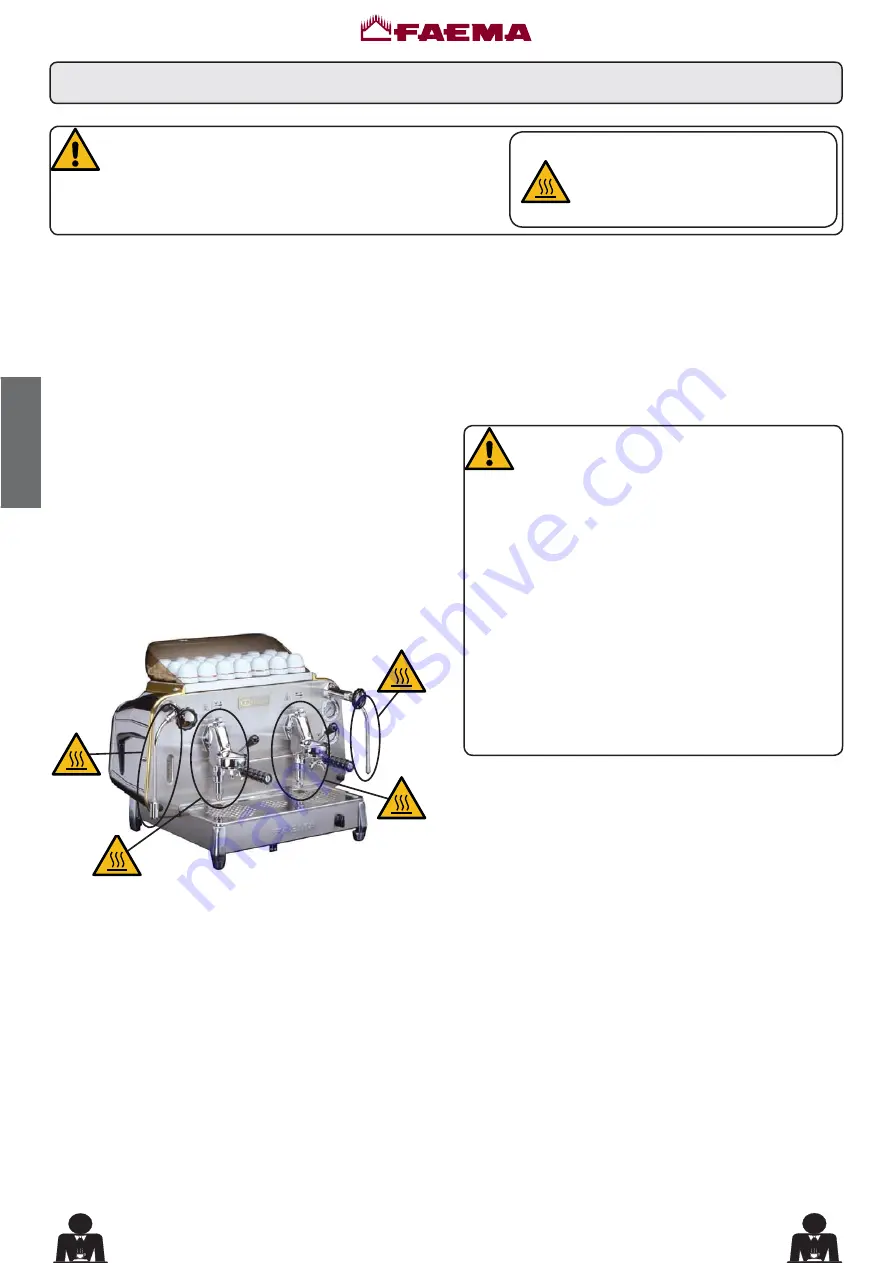 Faema E61 1 GR Скачать руководство пользователя страница 48