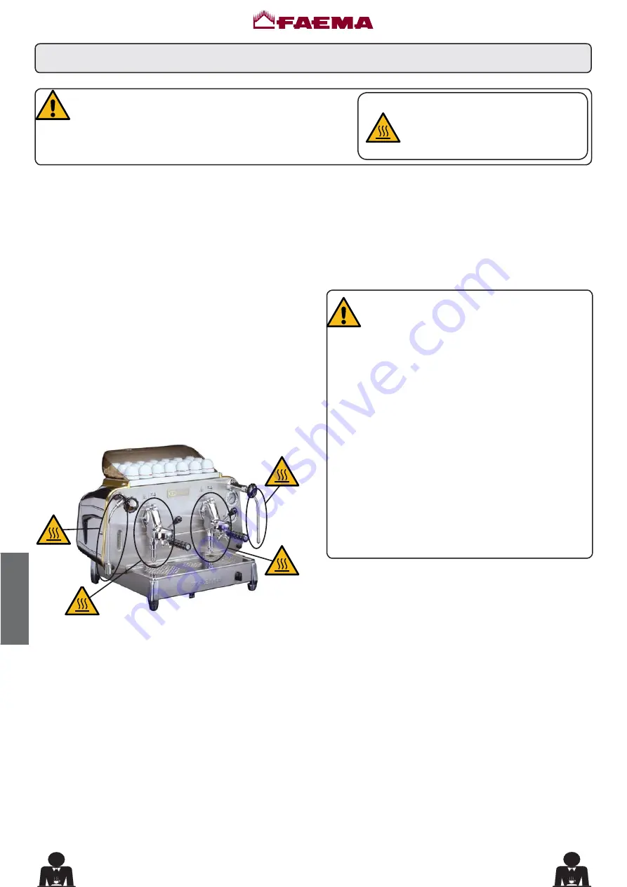 Faema E61 1 GR Скачать руководство пользователя страница 96