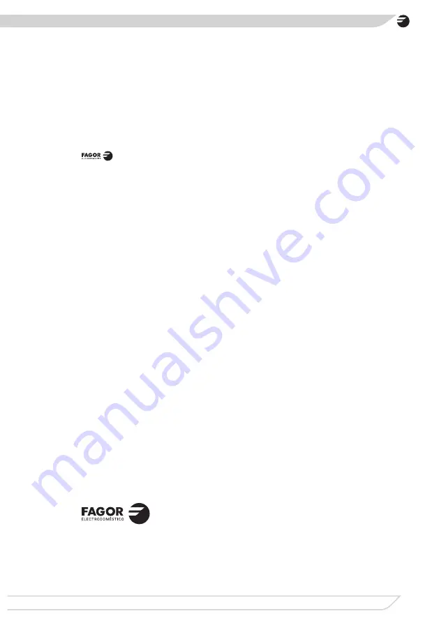 Fagor 3CFT-6060B Instruction Manual Download Page 71