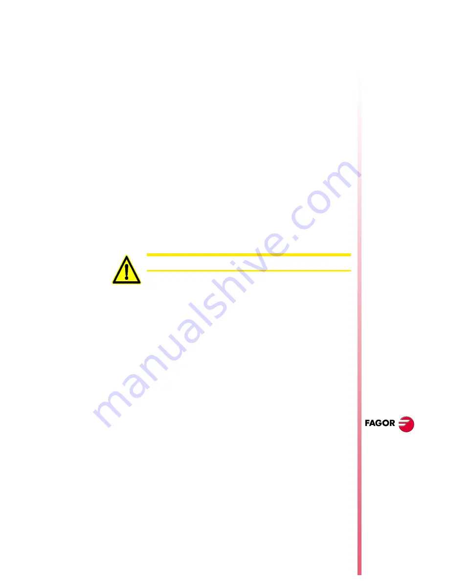 Fagor CNC 8055 Manual Download Page 21