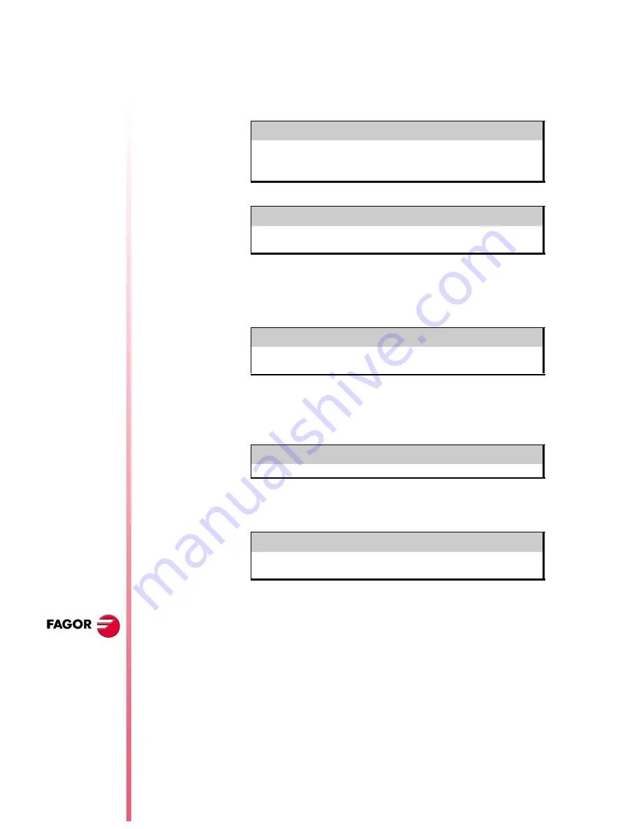 Fagor CNC 8055 Manual Download Page 100