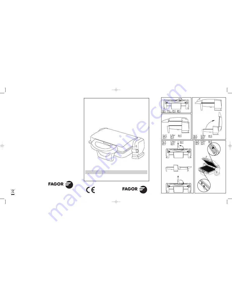 Fagor GR 1850 Manual Download Page 1