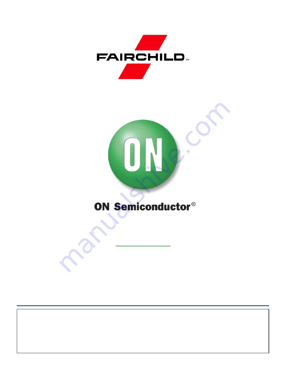 Fairchild FSB43004A User Manual Download Page 1