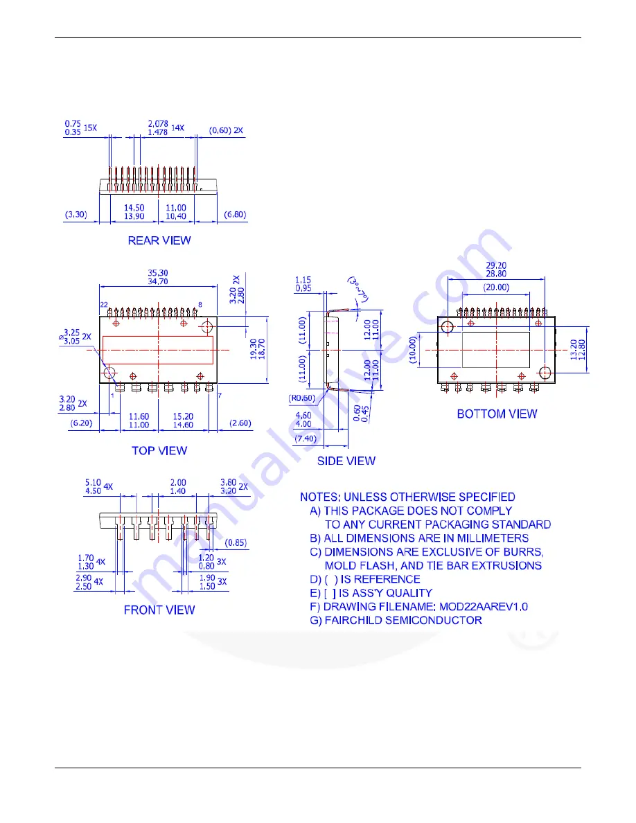 Fairchild FSB43004A User Manual Download Page 8