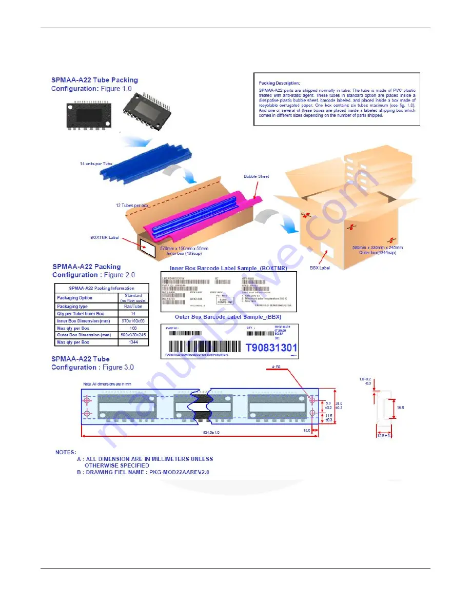 Fairchild FSB43004A User Manual Download Page 22