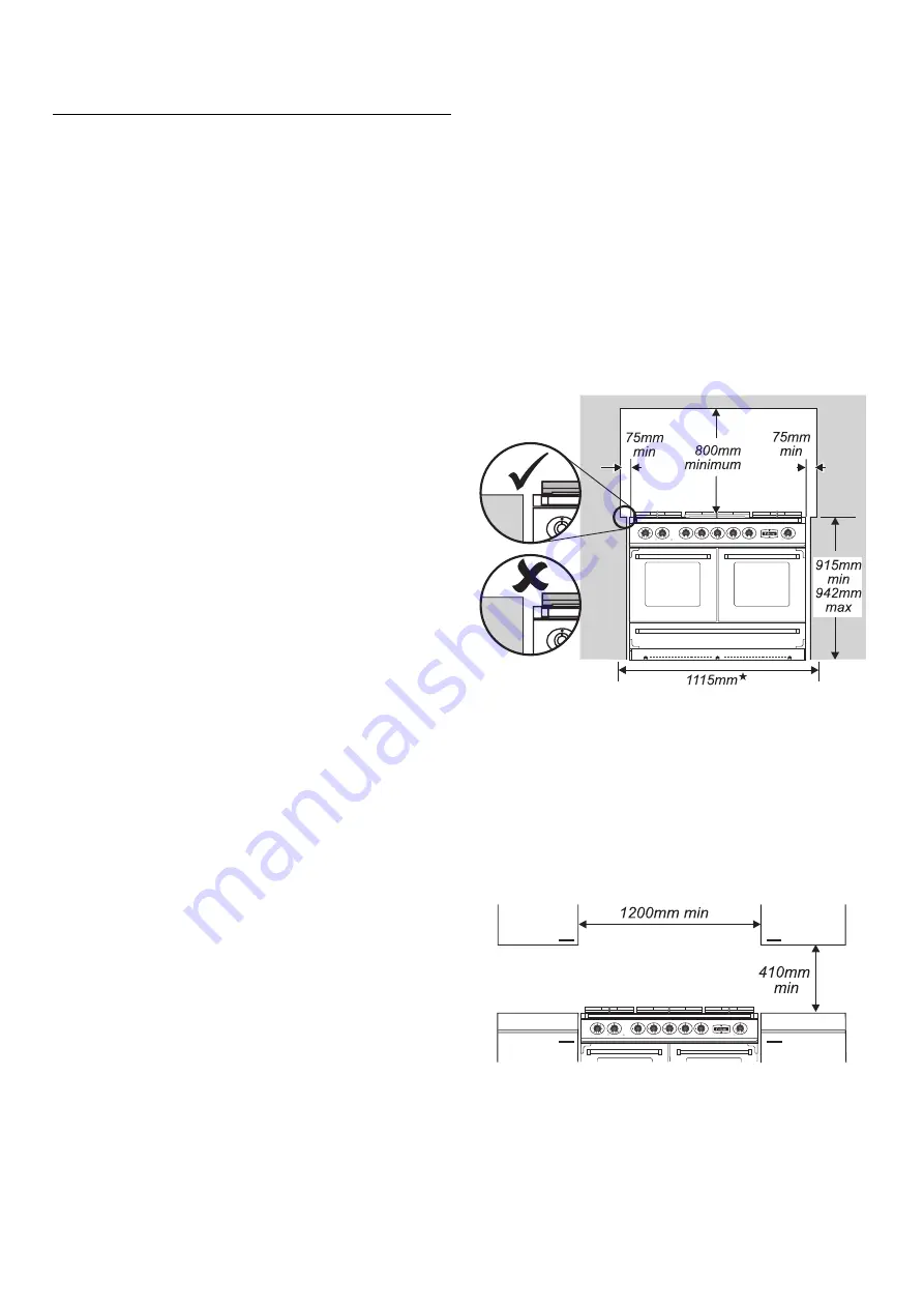 Falcon Continental Dual Fuel FSD User'S Manual & Installation And Servicing Instructions Download Page 46