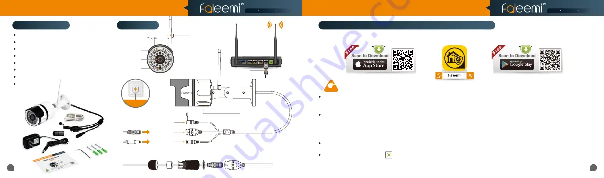 FALEEMI FSC761 Quick Installation Manual Download Page 3