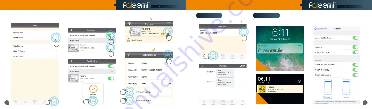 FALEEMI FSC761 Quick Installation Manual Download Page 13