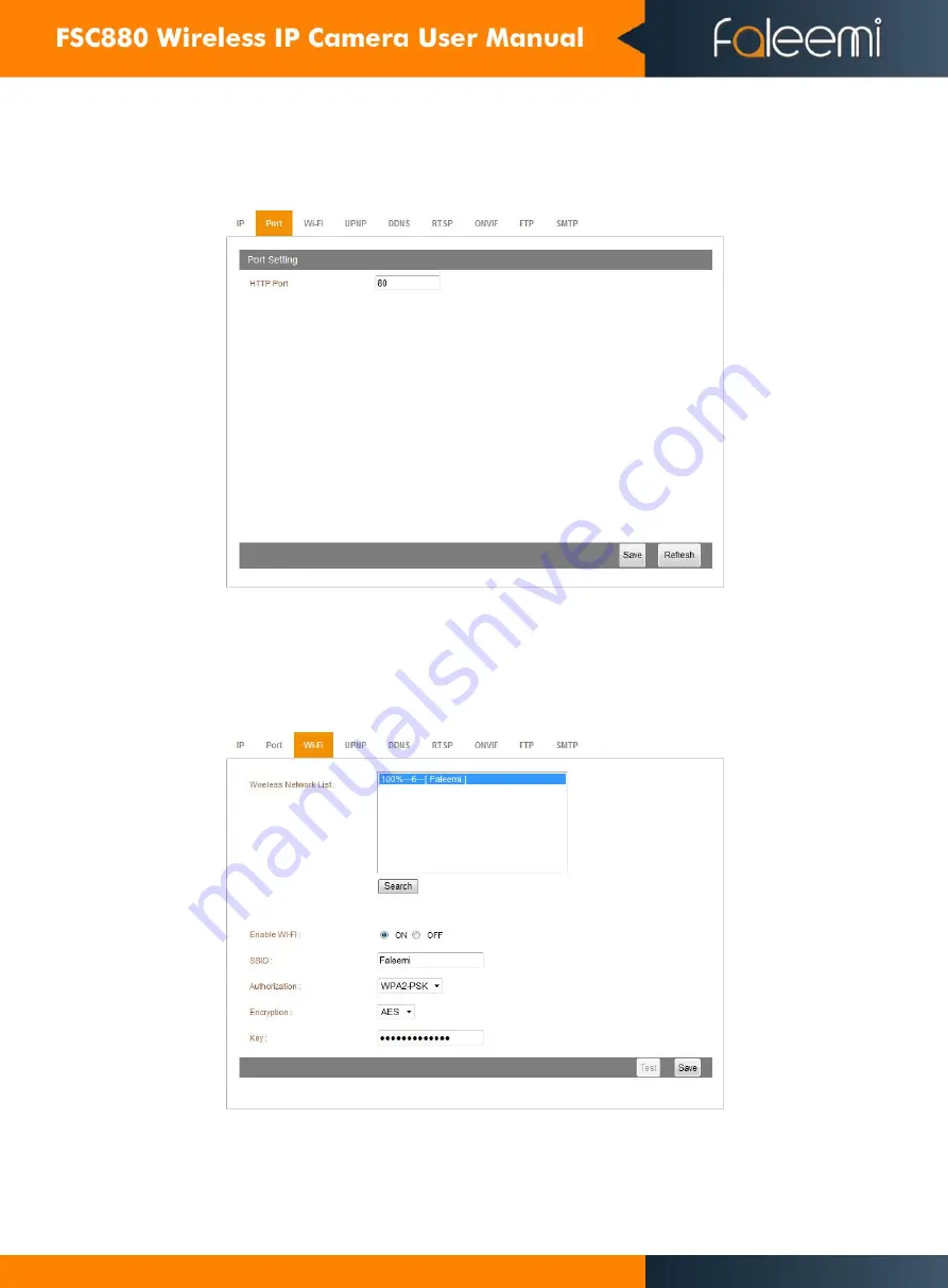 FALEEMI FSC880 User Manual For Browser Download Page 16