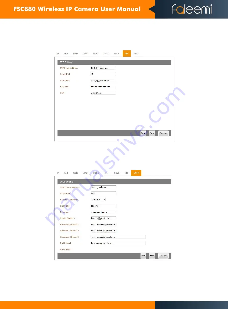 FALEEMI FSC880 User Manual For Browser Download Page 19