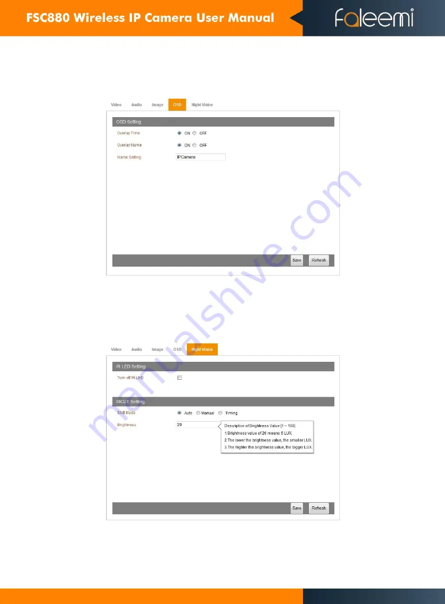 FALEEMI FSC880 User Manual For Browser Download Page 22